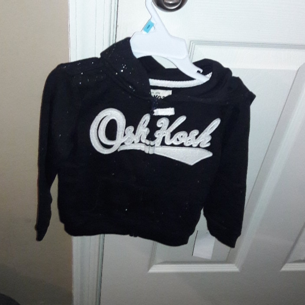 Toddler Oshkosh zip-up jacket NWT